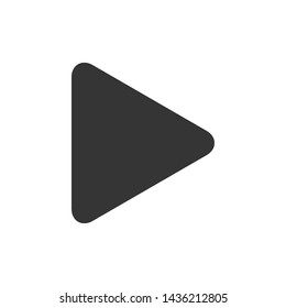 Play Media Button Symbol Logo Icon Vector