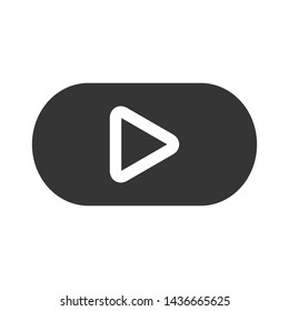 Play Media Button Symbol Logo Icon Vector