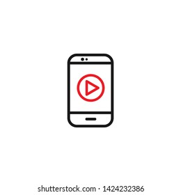 Play Media Icon and Logo Vector