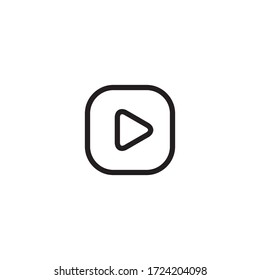 Ilustración de vectores de iconos de medios de reproducción