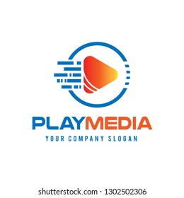 Play Media Logo, Icon, Music Logo