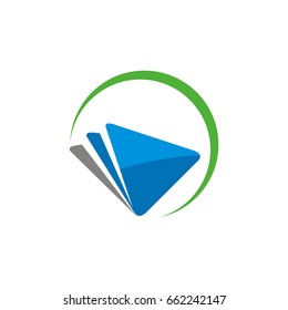 Play Media Logo Template