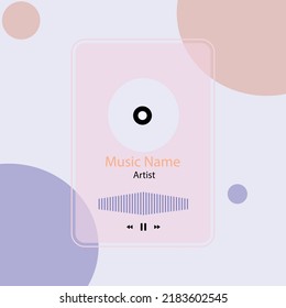 Play music concert flat design 