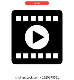 play music icon isolated sign symbol vector illustration - high quality black style vector icons
