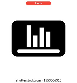 play music icon isolated sign symbol vector illustration - high quality black style vector icons
