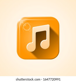 Play Music Icon Logo Vector
