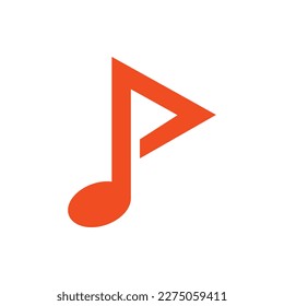 Play music logo. Modern, fun, unique, simple.