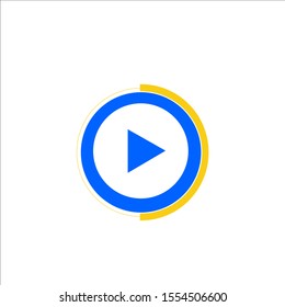 Play Music Logo in White Background