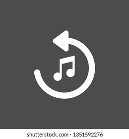 play music vector icon