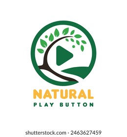 Play Nature Logo Design Templite 