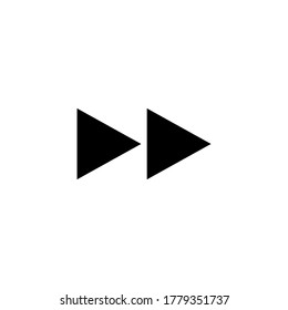 Play and next button icon collection