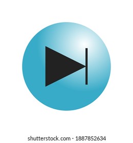 Play next icon for web or app