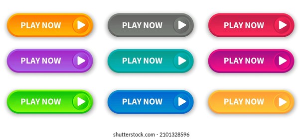Play Now web button set