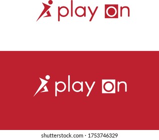 PLAY ON SPORTS LOGO
THIS CAN BE USED AS A SPORTS WEAR BRAND LOGO