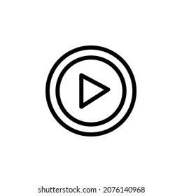 Play With Outline Icon Vector