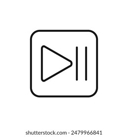 Play Pause Button Icon Ideal for Media Controls