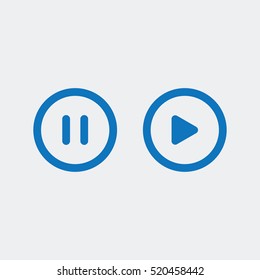 Play and Pause icons
