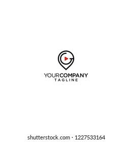 play pin logo design