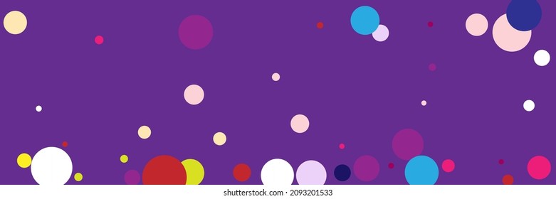 Play Pink Green Purple Indigo Kids Composition. Circles Rainbow Dark Vibrant Multicolor Pattern. Vivid Violet Bright White Red Children Background. Color Beige Pastel Yellow Blue Background.