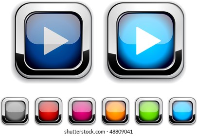 Play realistic icons. Empty buttons included.