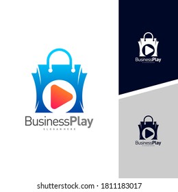 Diseño del logotipo de taller plantilla vectorial, conceptos del logotipo de reproducción de iconos