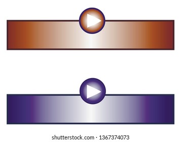 Mostrar vector de botón de signo o ilustración de color