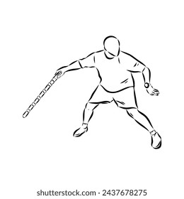 play skittles game Vector Template for poster of Sport competition or Tournament.