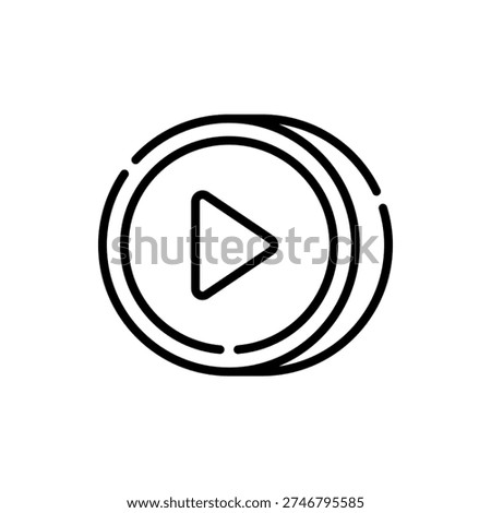 Play Start Begin Go Action Icon Design