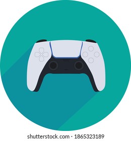Play Station Controller Circular Icon