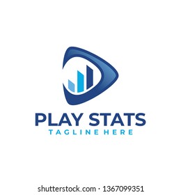 play stats logo icon