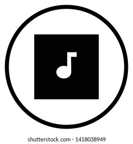 Play and Stop Play Music Icon Vector