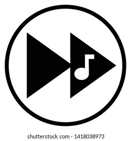 Play and Stop Play Music Icon Vector