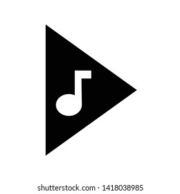 Play and Stop Play Music Icon Vector