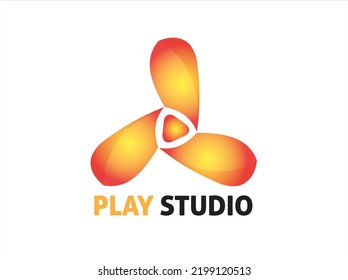 Play Studio Music Creative Logo