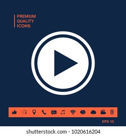 Play symbol icon