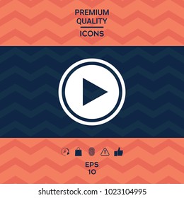 Play symbol icon