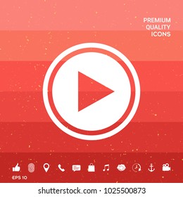 Play symbol icon