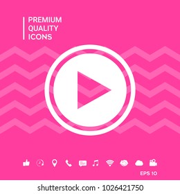 Play symbol icon