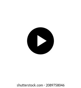 play symbol icon vector. play illustration icon design.