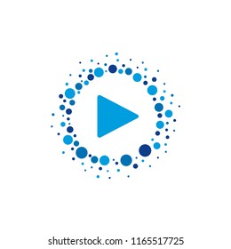 Reproducir vector de patrón de círculo de símbolos