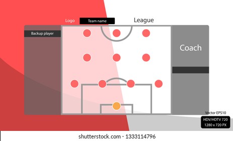 Play system and football field board.