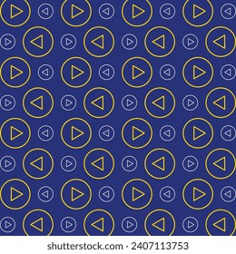 Play trendy vector design repeating pattern illustration background