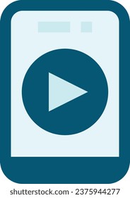 play vector design icon for download. Eps