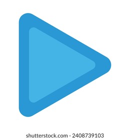Play Vector Flat Icon For Personal And Commercial Use.
