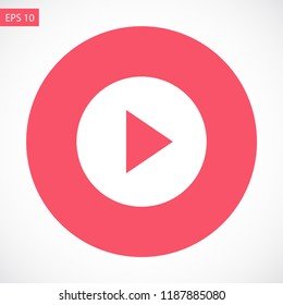 play vector icon 10 eps