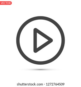 play vector icon 10 eps
