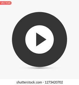 play vector icon 10 eps