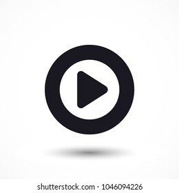 Play  vector icon