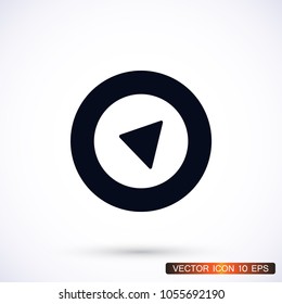 Play  vector icon