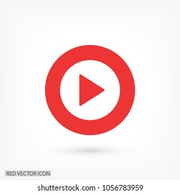 Play  vector icon